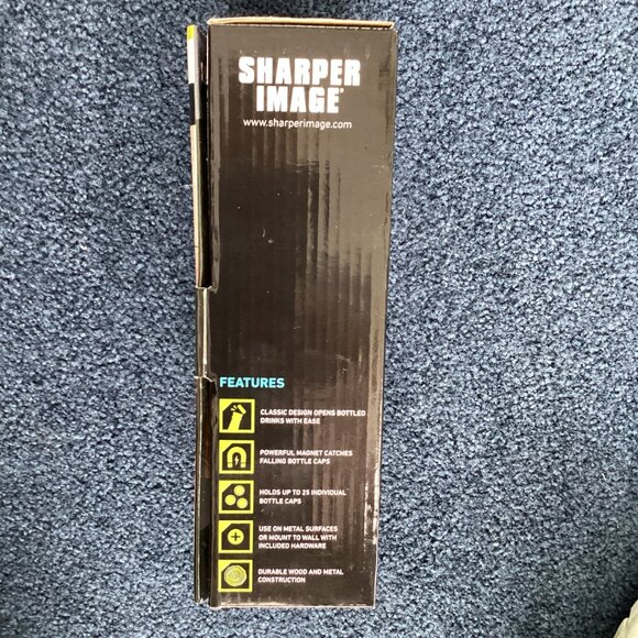 Sharper Image Cap Catching Magnetic Bottle Opener - Picture 5 of 7